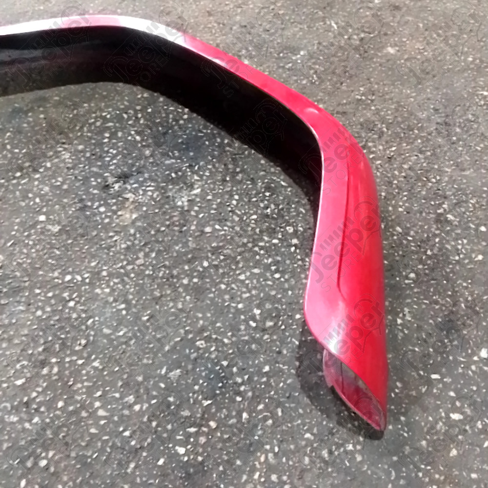 Occasion : Elargisseur d'aile arrière gauche rouge pour Jeep Wrangler YJ