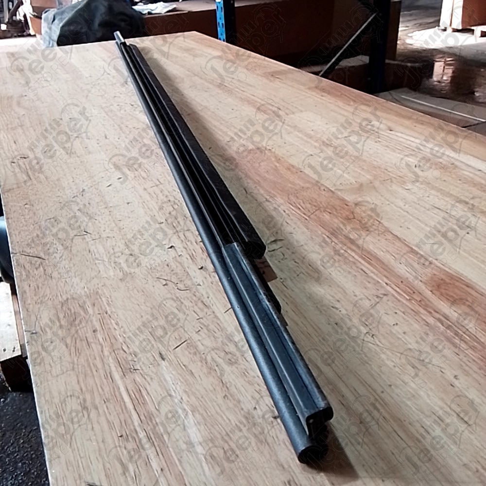 Occasion : Baguette de bas de coffre fenêtre pour bâche Bestop pour Jeep CJ7, YJ, TJ