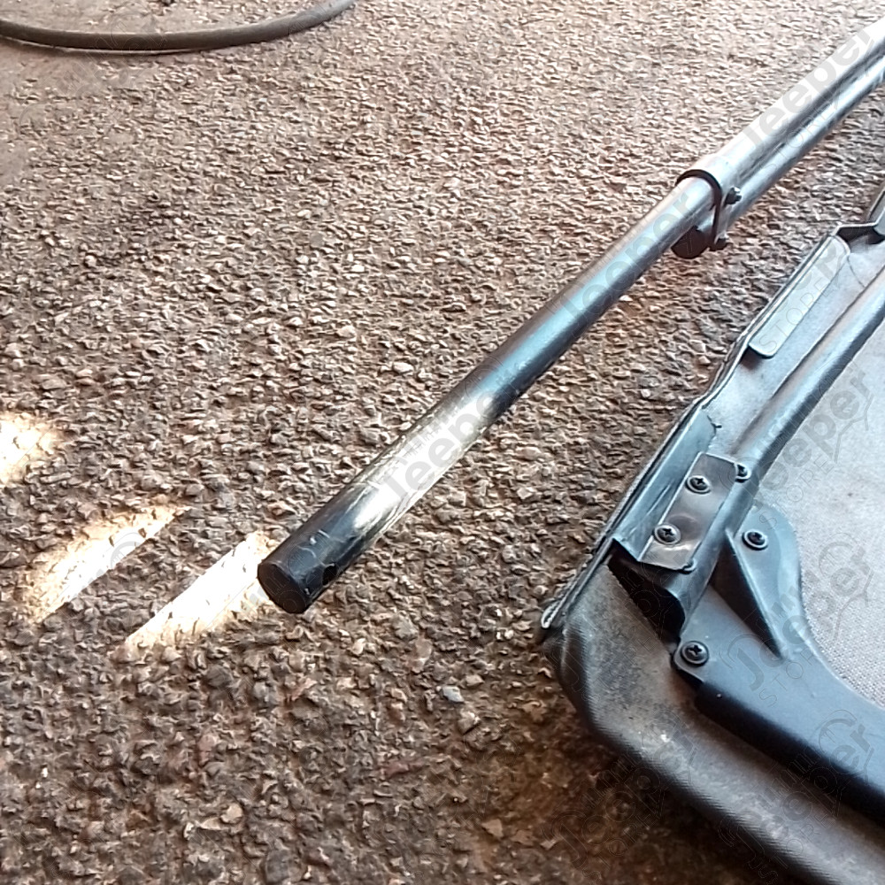 Occasion : Bâche Bestop grise incomplète. pour Jeep CJ7, YJ, TJ