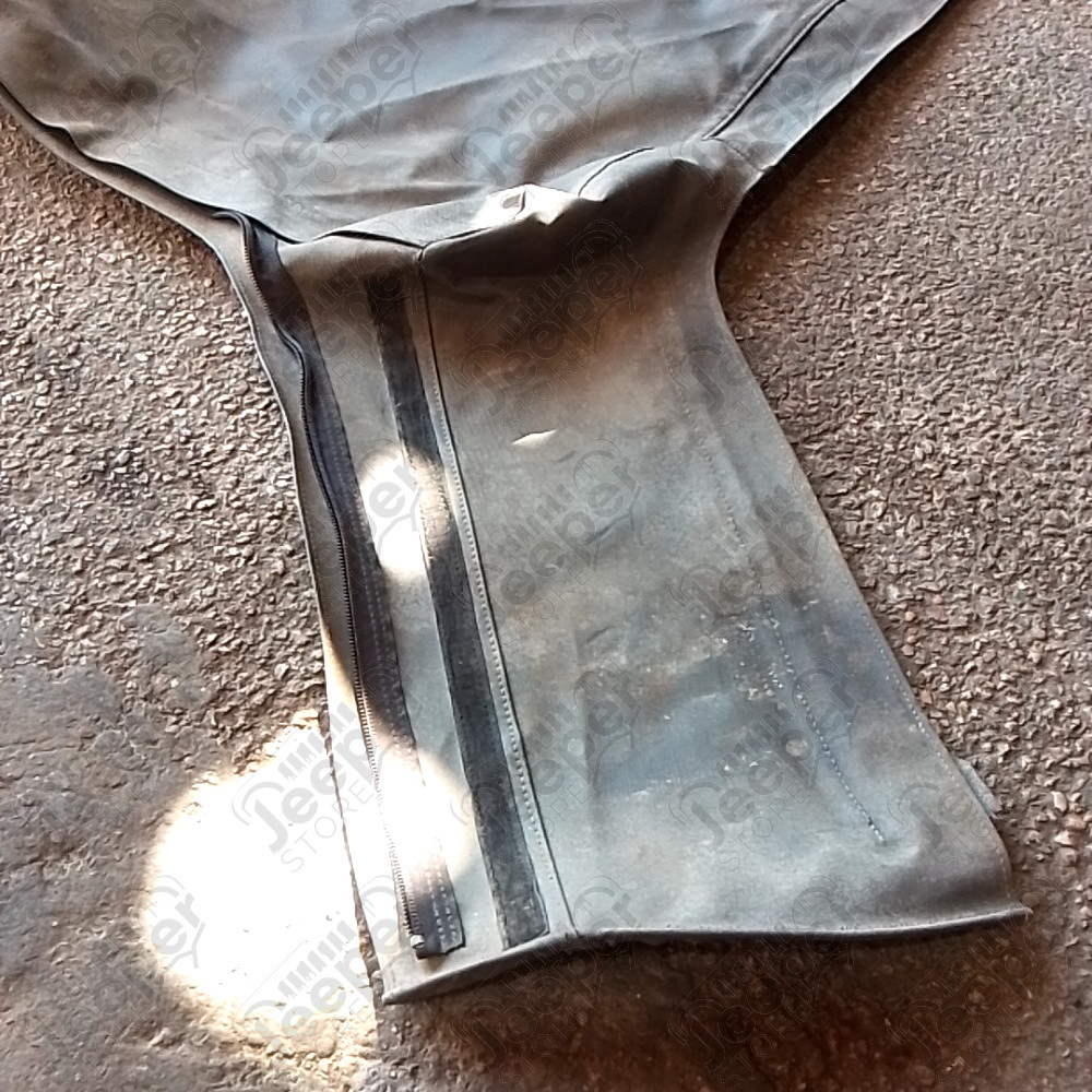 Occasion : Bâche Bestop grise incomplète. pour Jeep CJ7, YJ, TJ