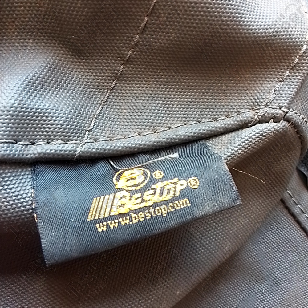 Occasion : Bâche Bestop grise incomplète. pour Jeep CJ7, YJ, TJ