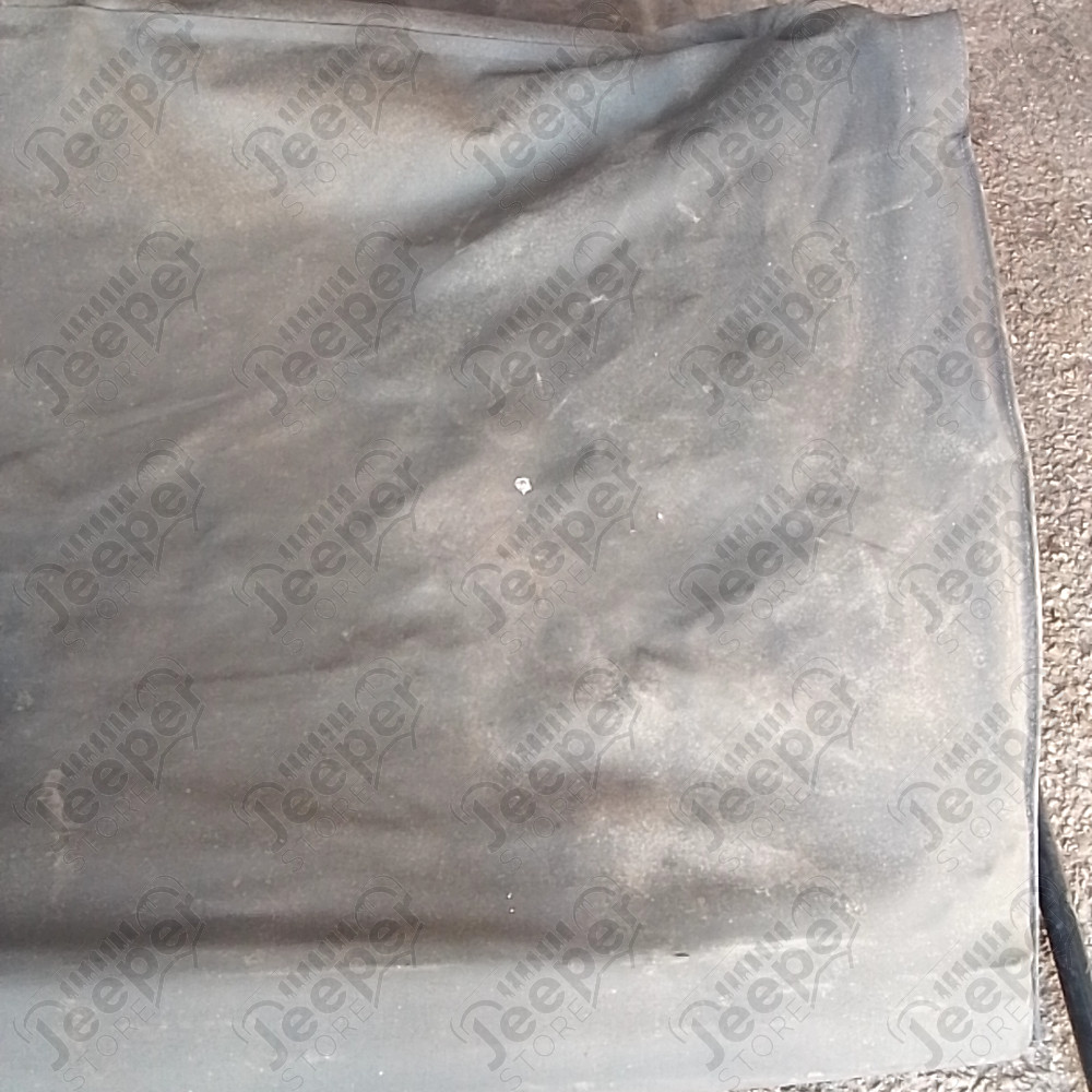 Occasion : Bâche Bestop grise incomplète. pour Jeep CJ7, YJ, TJ