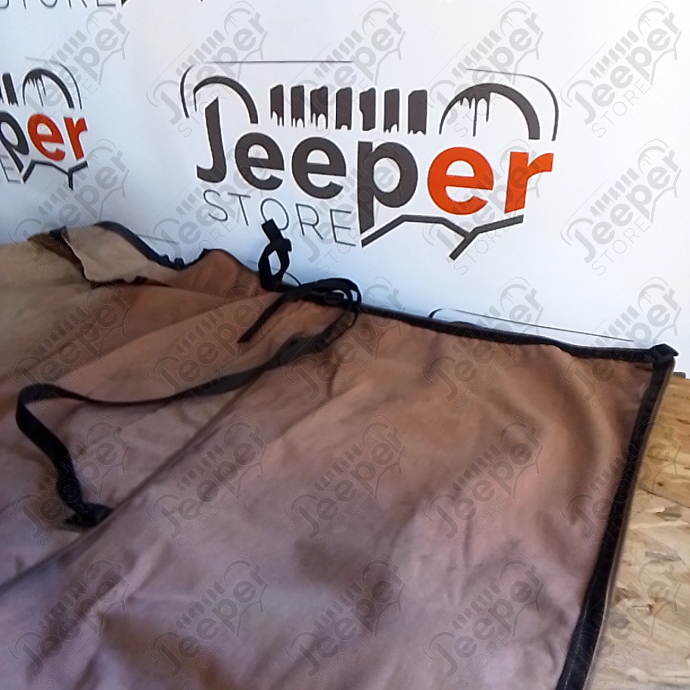 Occasion : Bikini long marron marque Kayline pour Jeep YJ, TJ