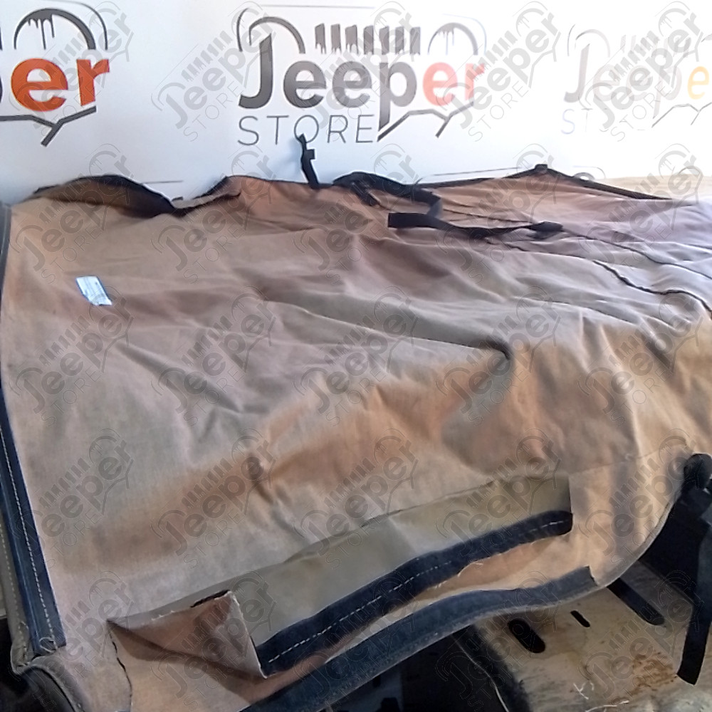 Occasion : Bikini long marron marque Kayline pour Jeep YJ, TJ