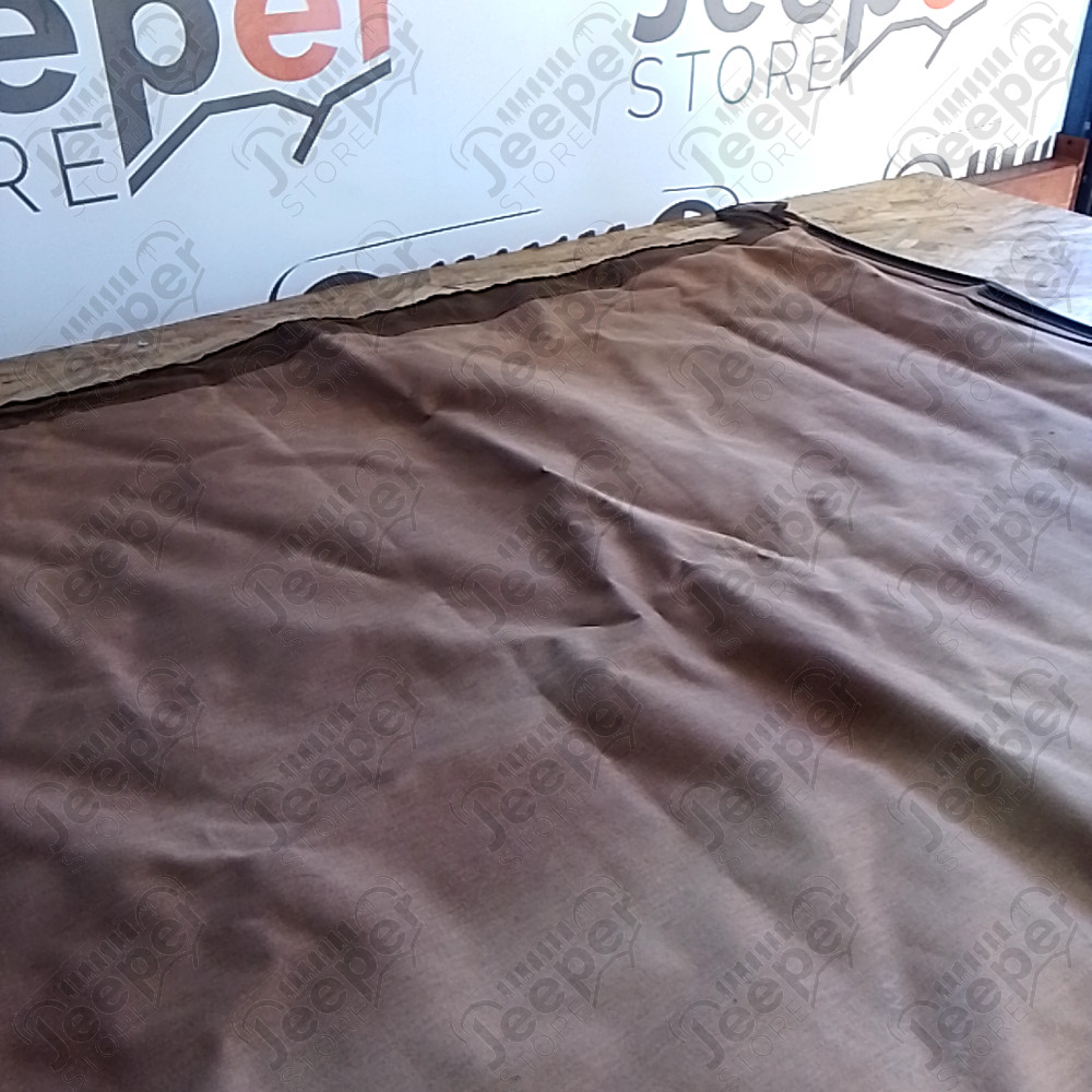 Occasion : Duster couverture de plateau marron Kayline pour Jeep Wrangler YJ