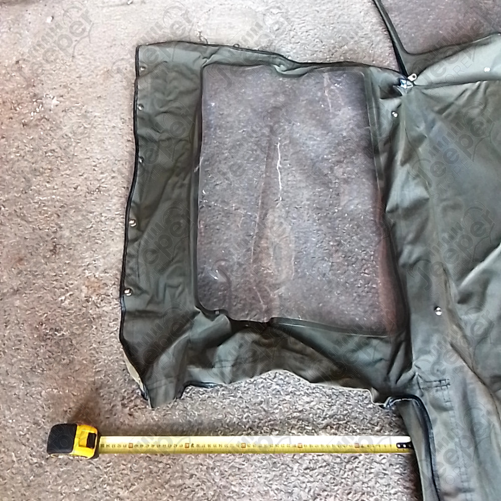 Occasion : Bâche Kayline verte pour Jeep M38A, CJ2A, CJ3A, CJ3B, CJ5