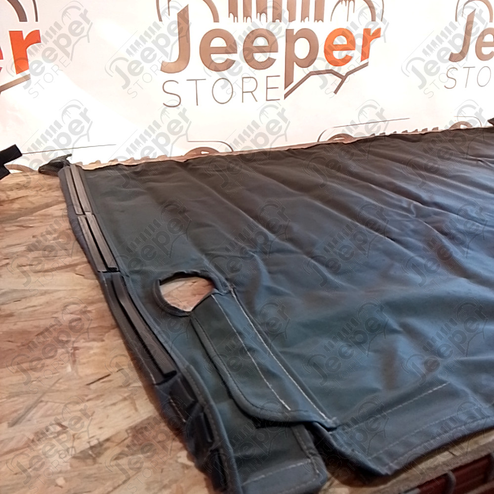 Occasion : Duster couverture de plateau noir Kayline pour Jeep CJ7, YJ