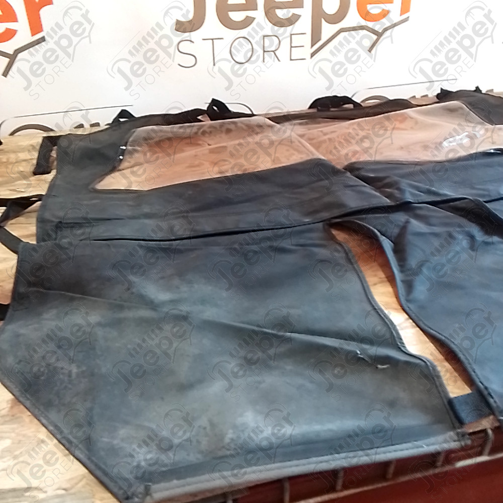 Occasion : Windjammer rideau arrière noir (origine Jeep Mopar) pour Jeep TJ, JK