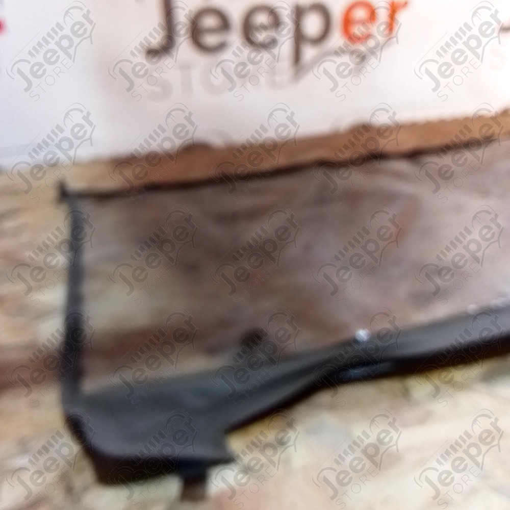 Occasion : Lunette arrière plastique pour bâche Bestop marron pour Jeep CJ7, YJ, TJ