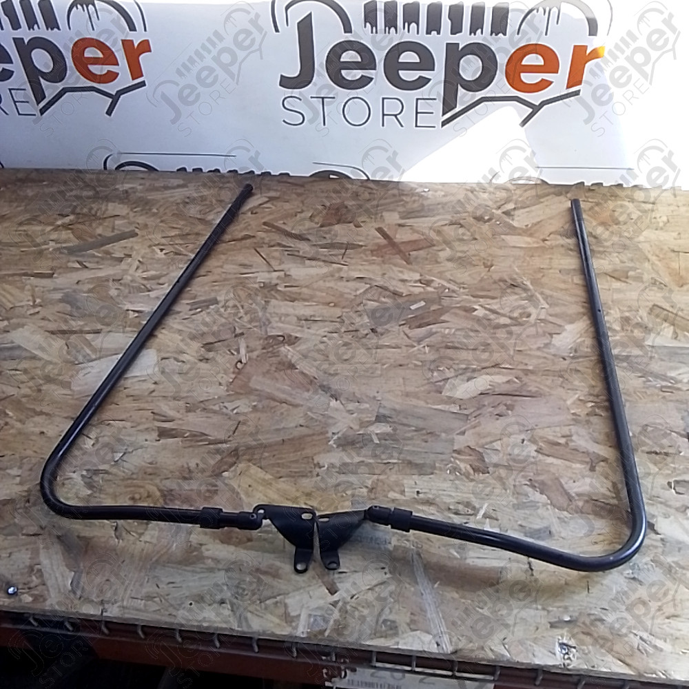 Occasion : Lot de 2 barres métalliques pour l'arrière de la bâche pour Jeep CJ7, YJ, TJ