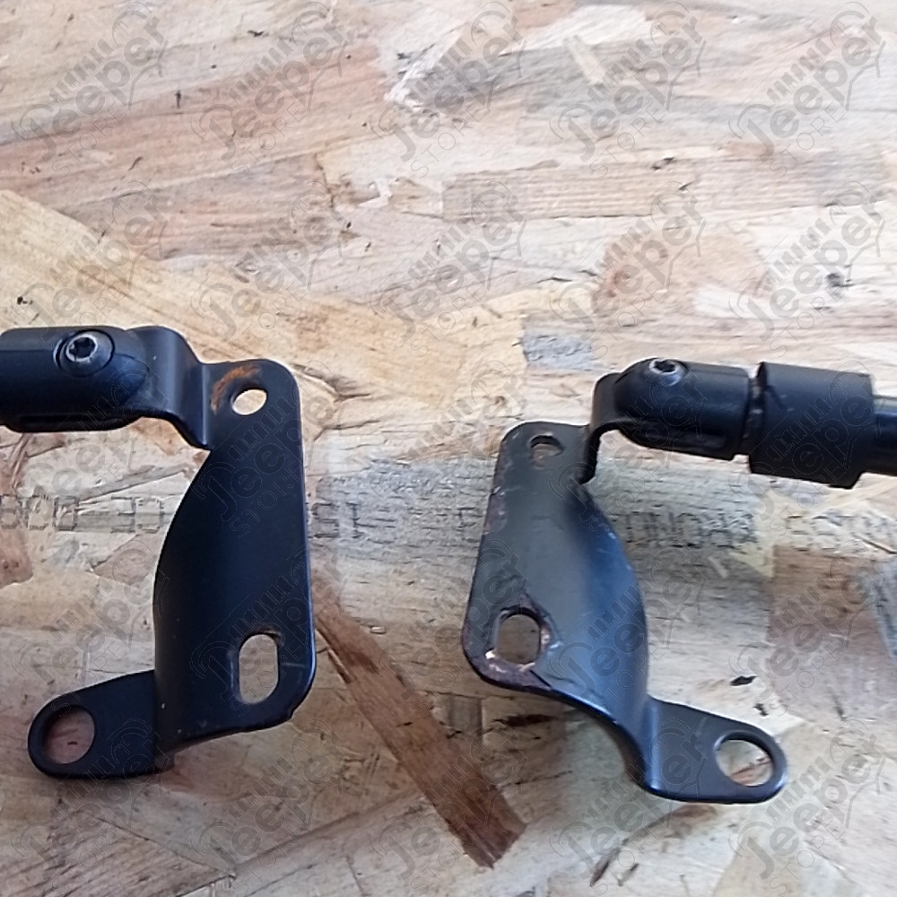 Occasion : Lot de 2 barres métalliques pour l'arrière de la bâche pour Jeep CJ7, YJ, TJ