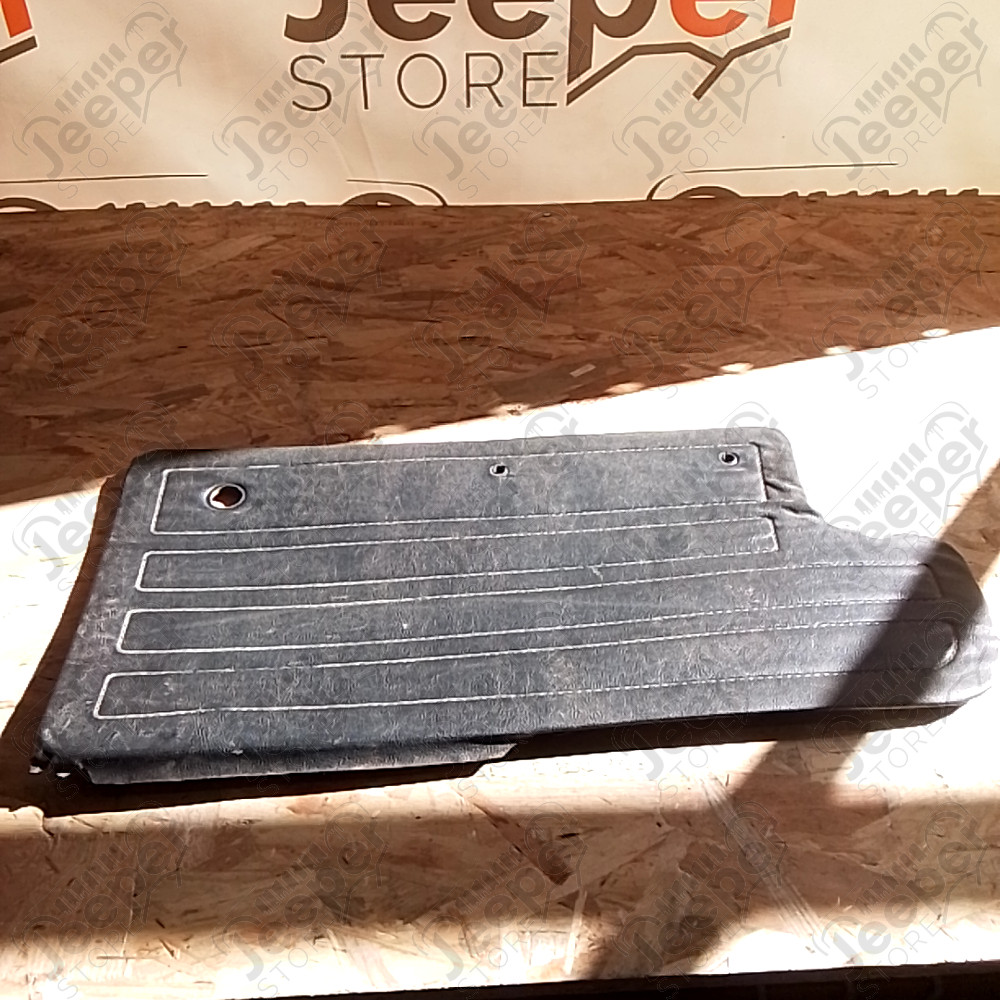 Occasion : Panneau de porte intérieur d'origine avant droit en cuir noir pour Jeep CJ7, CJ8, YJ