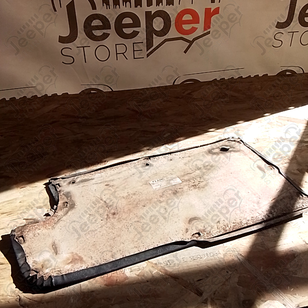 Occasion : Panneau de porte intérieur d'origine avant droit en cuir noir pour Jeep CJ7, CJ8, YJ