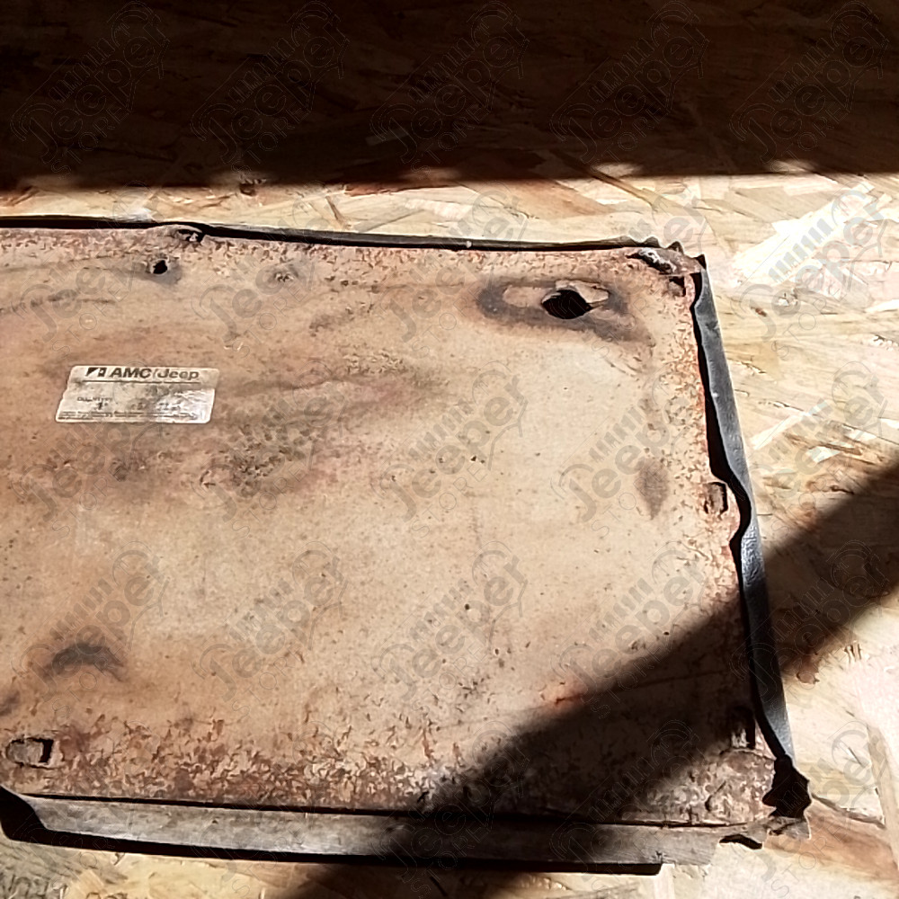 Occasion : Panneau de porte intérieur d'origine avant droit en cuir noir pour Jeep CJ7, CJ8, YJ