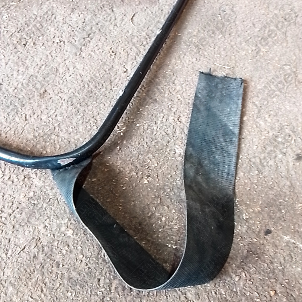 Occasion : Armature métallique noire pour l'arrière de la bâche pour Jeep CJ7, YJ, TJ