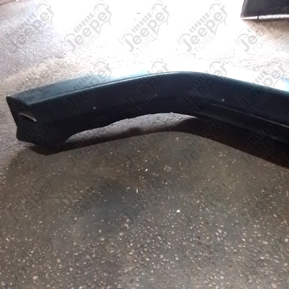 Occasion : Lot de 4 elargisseurs d'aile (2 avant + 2 arrière) noirs en plastique/fibre pour Jeep Wrangler JK