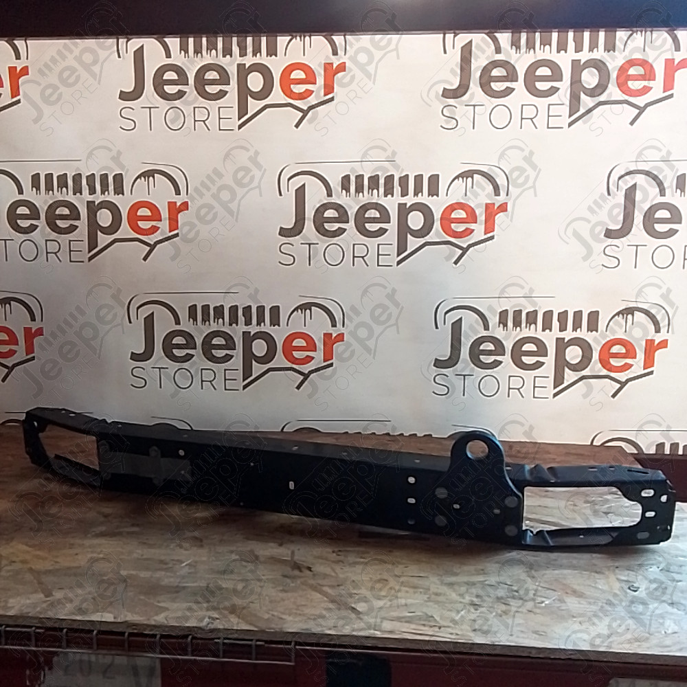 Occasion : Traverse acier pour pare chocs avant avec crochet de remorquage pour Jeep JL, JT