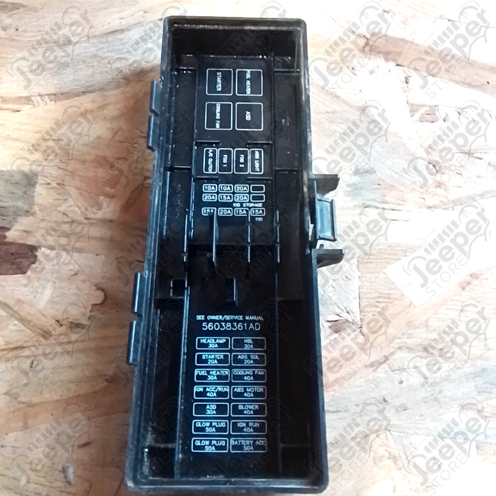 Occasion : Boîte à fusibles pour Jeep Cherokee XJ