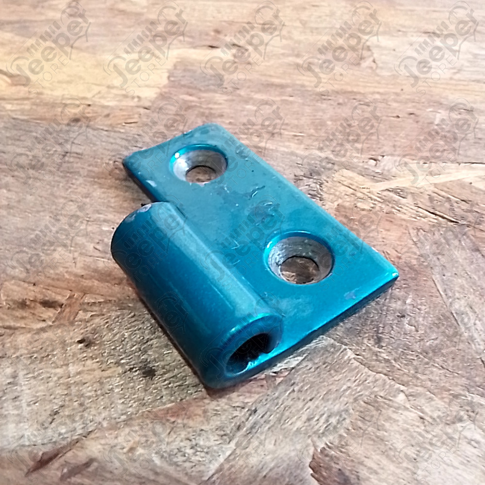 Occasion : Partie de charnière de porte droite bleue pour Jeep CJ7, CJ8, YJ