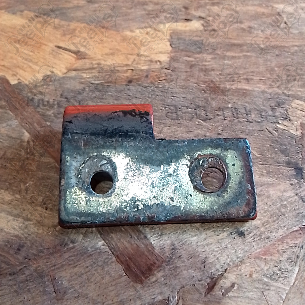 Occasion : Partie de charnière de porte gauche orange pour Jeep CJ7, CJ8, YJ
