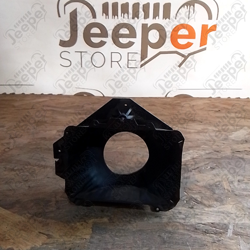 Occasion : Cuvelage + support de phare avant droit (version europe) pour Jeep Wrangler YJ