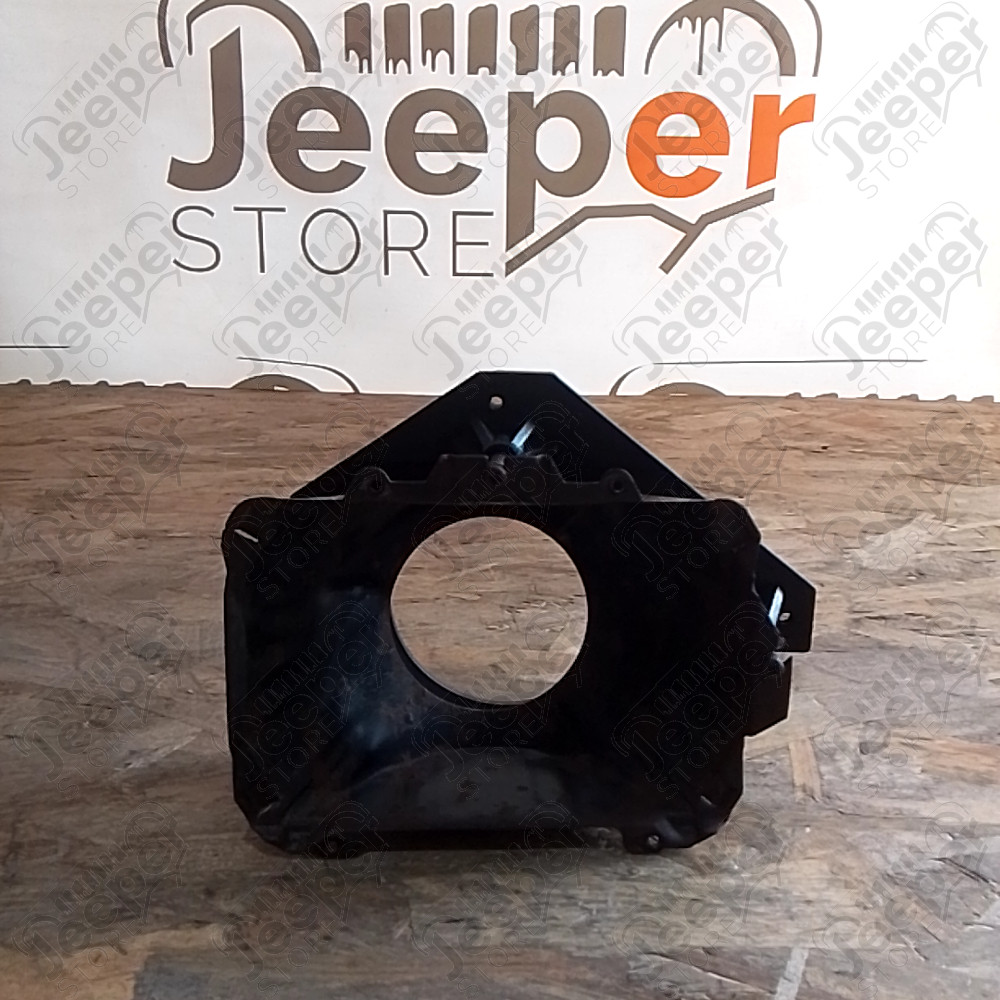 Occasion : Cuvelage + support de phare avant gauche (version europe) pour Jeep Wrangler YJ