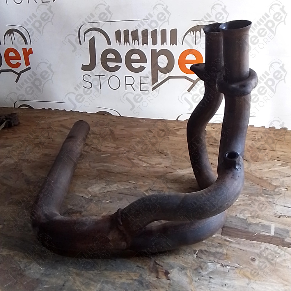 Occasion : Double sorties de collecteurs d'échappement pour Jeep divers