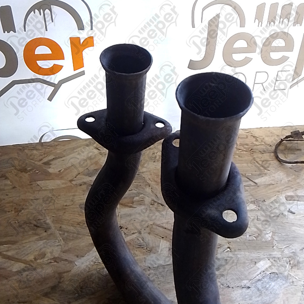 Occasion : Double sorties de collecteurs d'échappement pour Jeep divers