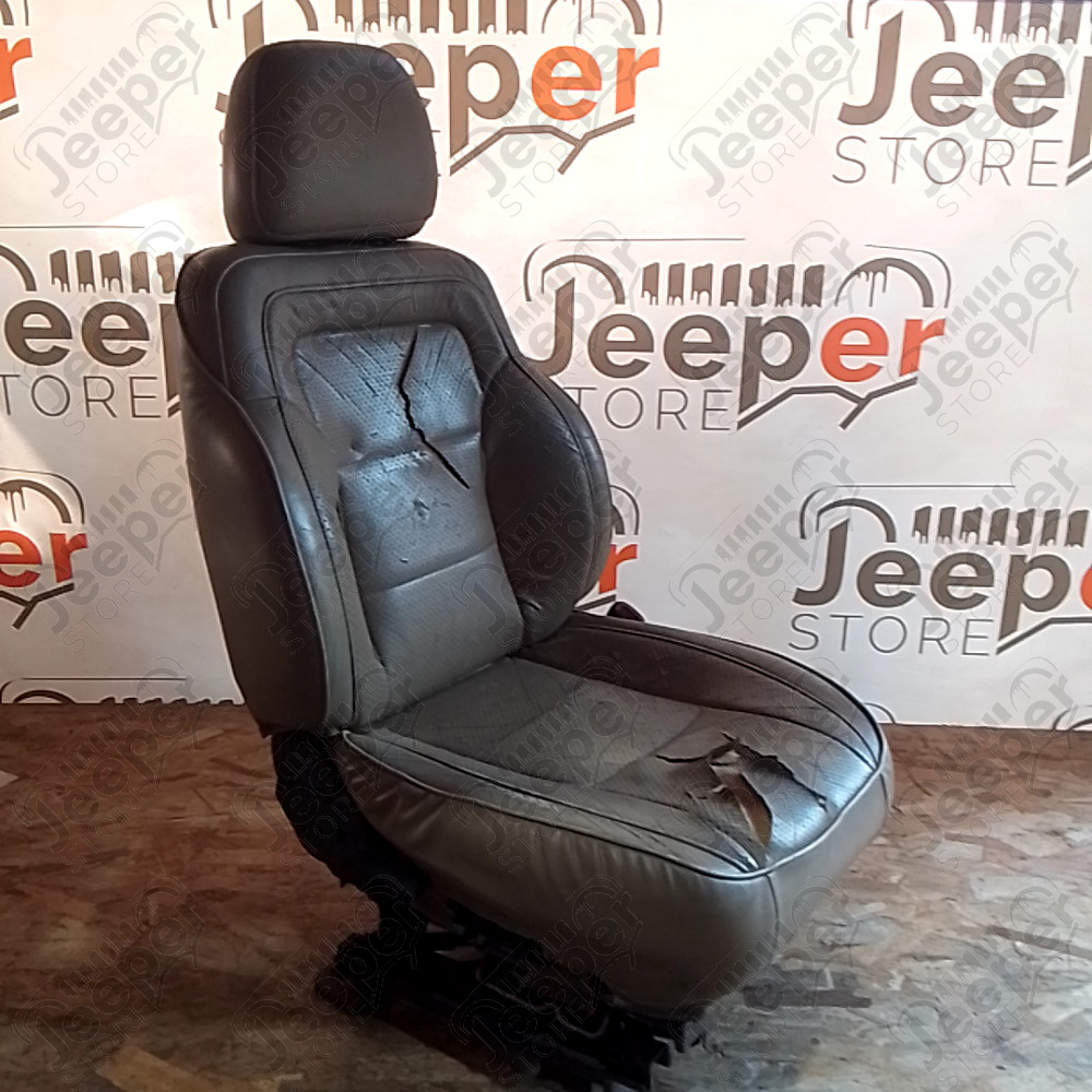 Occasion : Siège avant droit crème en cuir pour Jeep Grand Cherokee ZJ, ZG