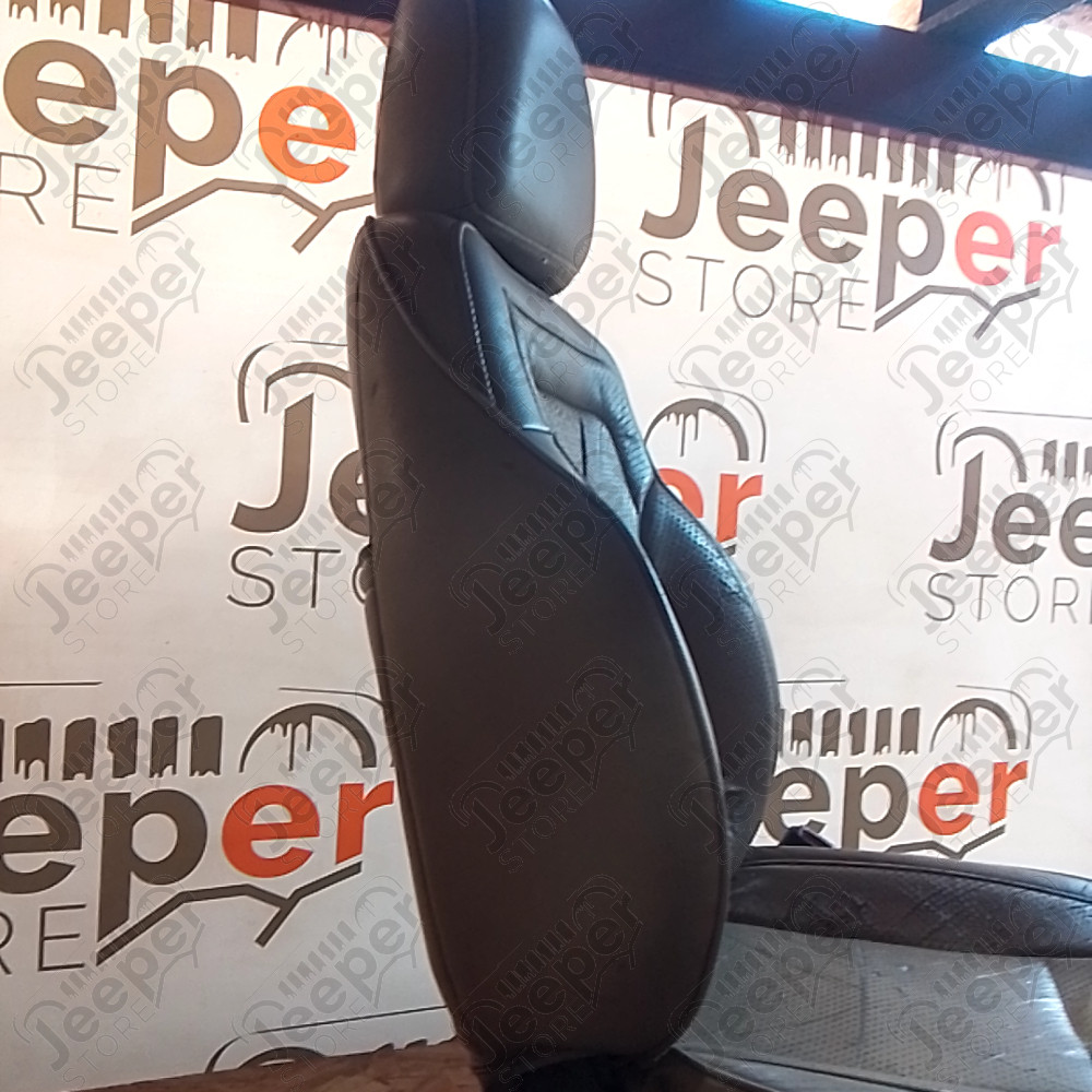 Occasion : Siège avant droit crème en cuir pour Jeep Grand Cherokee ZJ, ZG