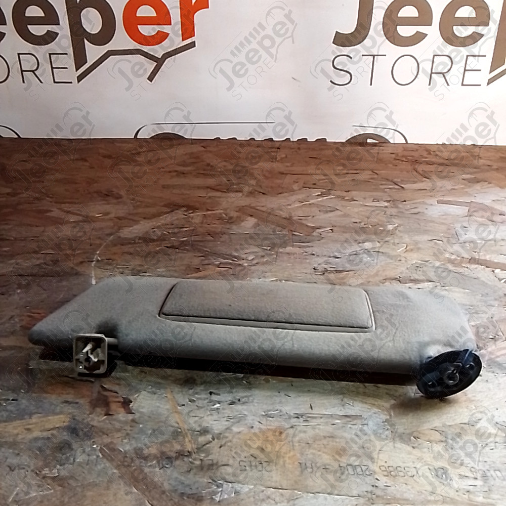 Occasion : Pare soleil en tissu beige (conducteur) pour Jeep Grand Cherokee ZJ, ZG