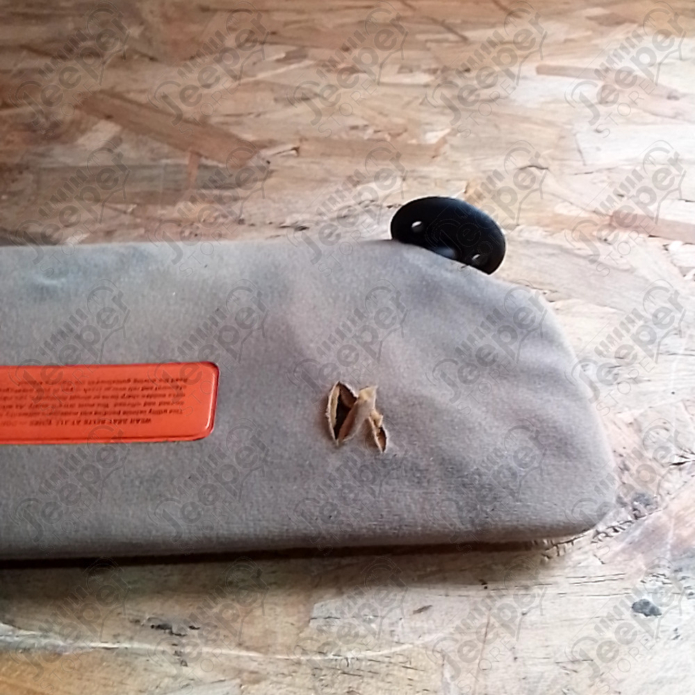 Occasion : Pare soleil en tissu beige (conducteur) pour Jeep Grand Cherokee ZJ, ZG