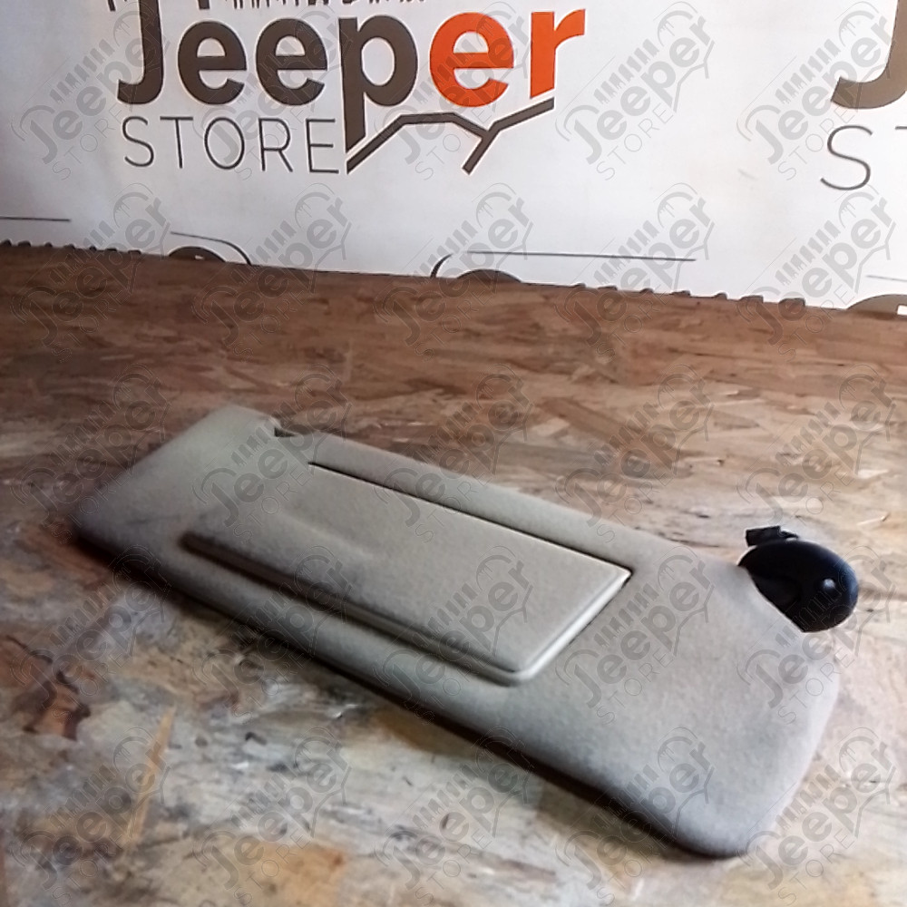 Occasion : Pare soleil en tissu beige (passager) pour Jeep Grand Cherokee ZJ, ZG