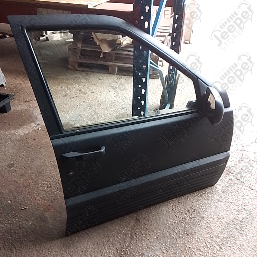 Occasion : Porte avant droite avec peinture RAPTOR noire et intérieur beige pour Jeep Grand Cherokee ZJ, ZG