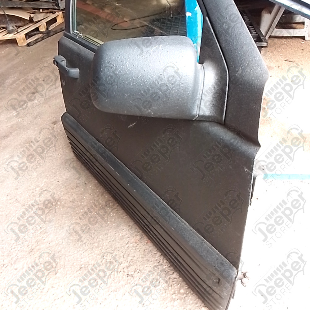 Occasion : Porte avant droite avec peinture RAPTOR noire et intérieur beige pour Jeep Grand Cherokee ZJ, ZG