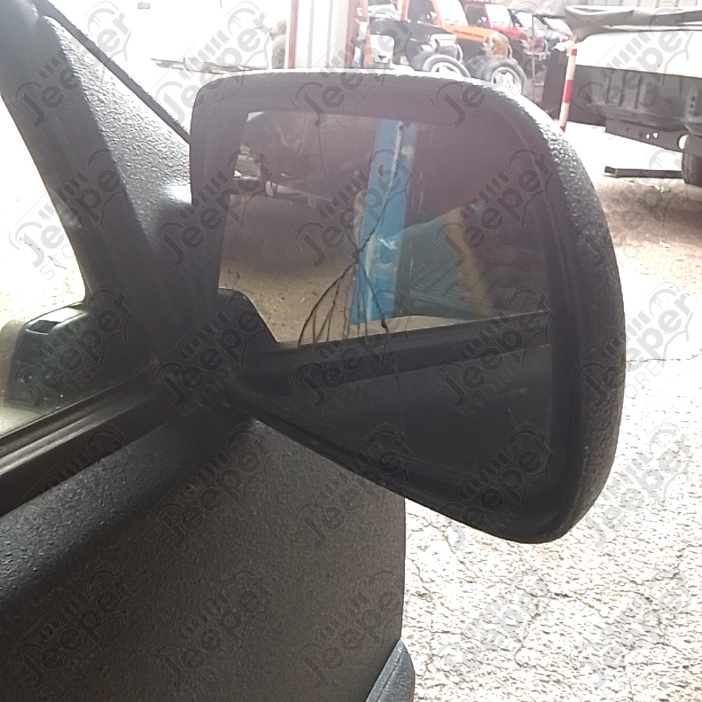 Occasion : Porte avant droite avec peinture RAPTOR noire et intérieur beige pour Jeep Grand Cherokee ZJ, ZG