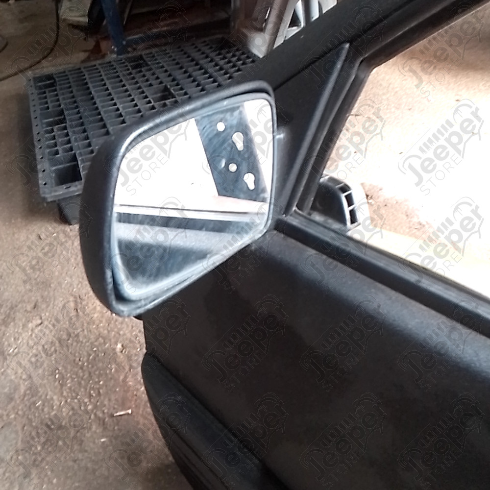 Occasion : Porte avant gauche avec peinture RAPTOR noire et intérieur beige pour Jeep Grand Cherokee ZJ, ZG
