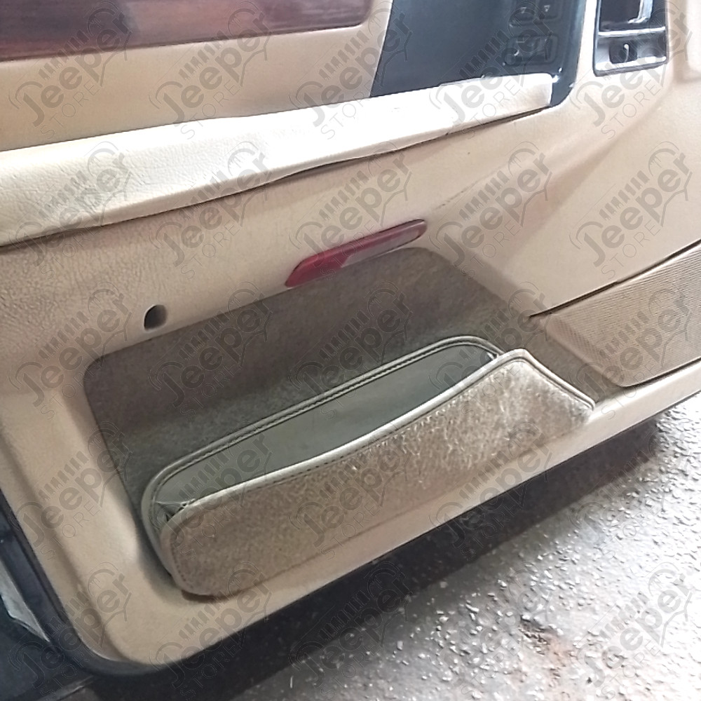 Occasion : Porte avant gauche avec peinture RAPTOR noire et intérieur beige pour Jeep Grand Cherokee ZJ, ZG