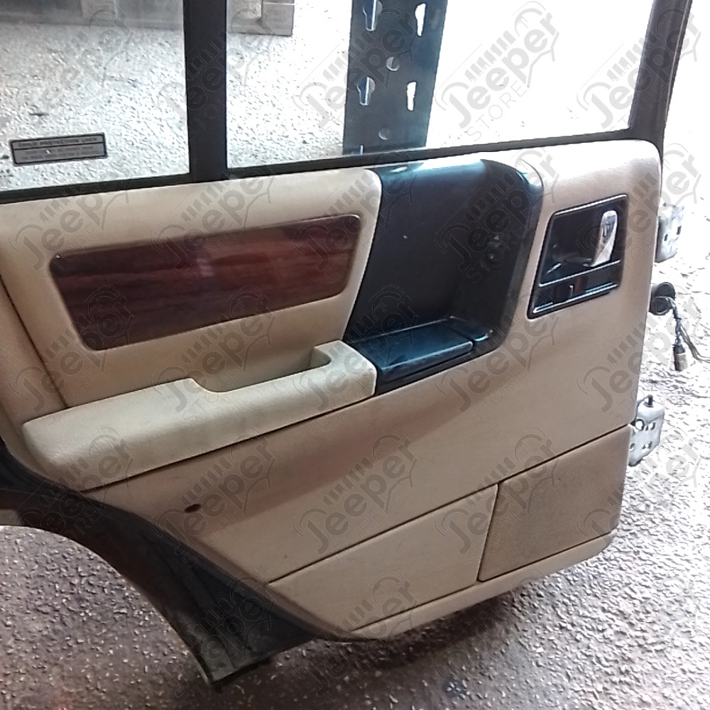 Occasion : Porte arrière gauche avec peinture RAPTOR noire pour Jeep Grand Cherokee ZJ, ZG
