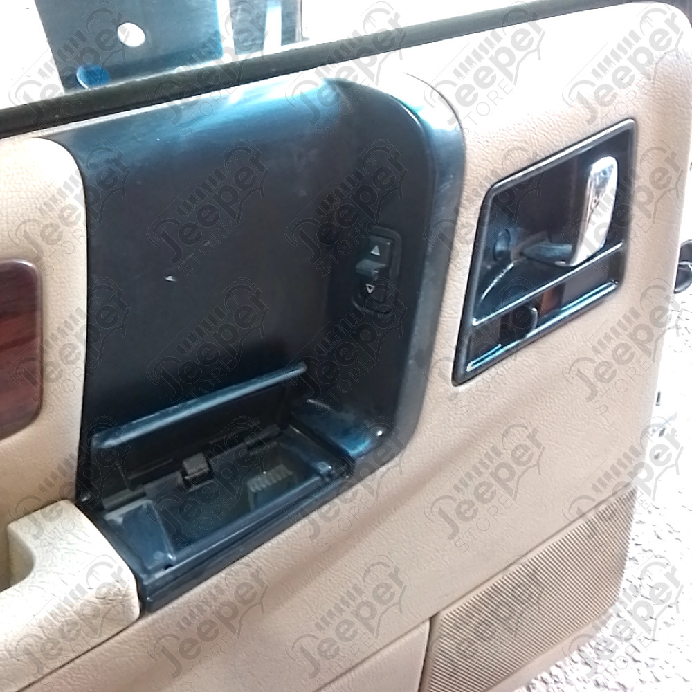 Occasion : Porte arrière gauche avec peinture RAPTOR noire pour Jeep Grand Cherokee ZJ, ZG