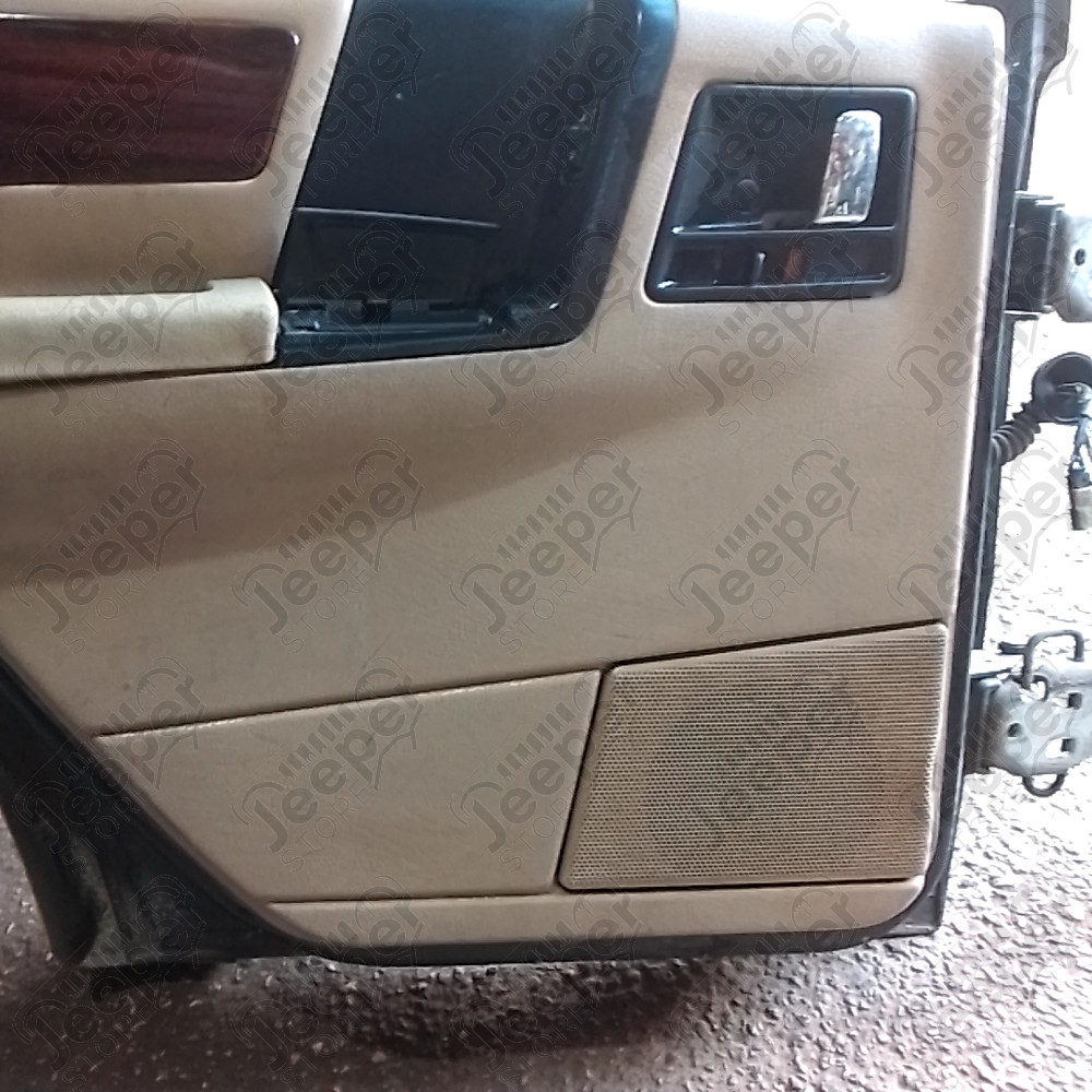 Occasion : Porte arrière gauche avec peinture RAPTOR noire pour Jeep Grand Cherokee ZJ, ZG