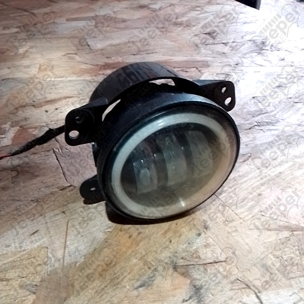 Occasion : Lot de 2 phares antibrouillard avant LED pour Jeep Wrangler JK