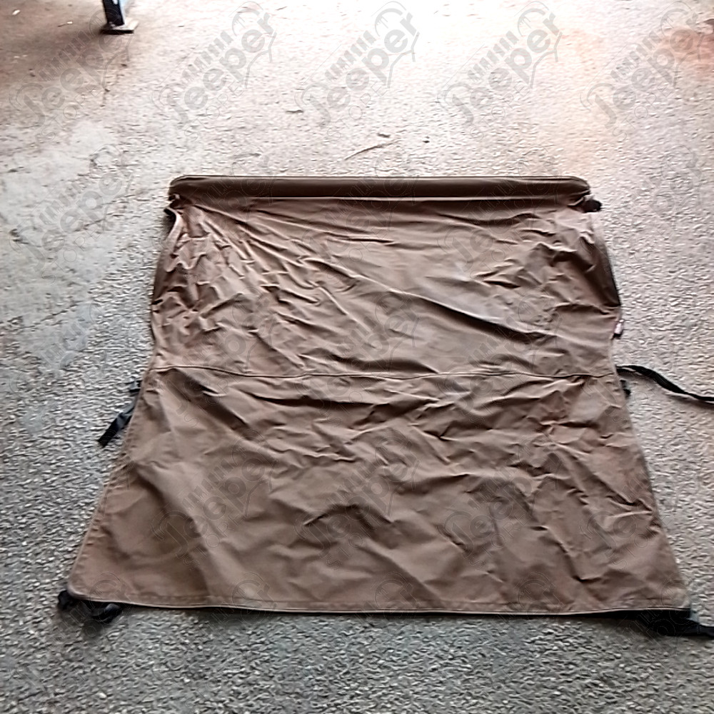 Occasion : Bikini safari couleur spice avec baguette de fixation pour Jeep Wrangler TJ