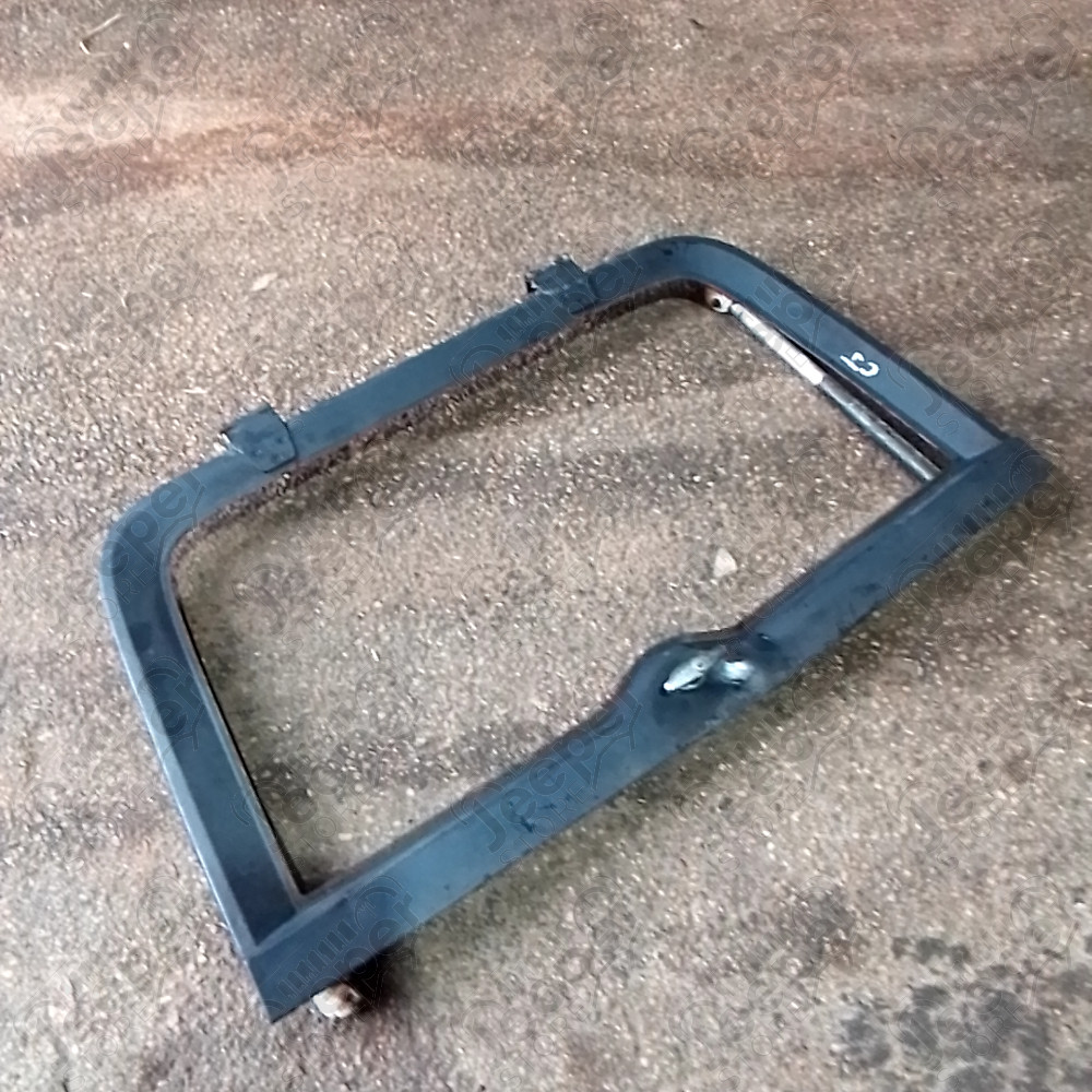 Occasion : Hayon de coffre bleu/noir (sans vitre) pour Jeep CJ7