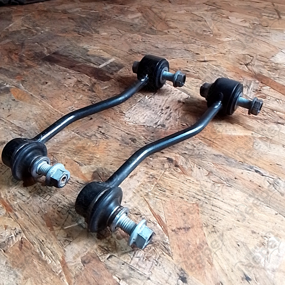 Occasion : Lot de 2 biellettes de barre stabilisatrice arrière / entraxe : 23 cm pour Jeep Wrangler JL