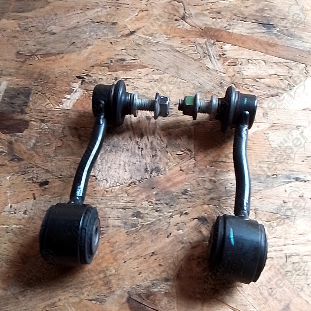 Occasion : Lot de 2 biellettes de barre stabilisatrice avant / entraxe : 13,5 cm pour Jeep JL, JT
