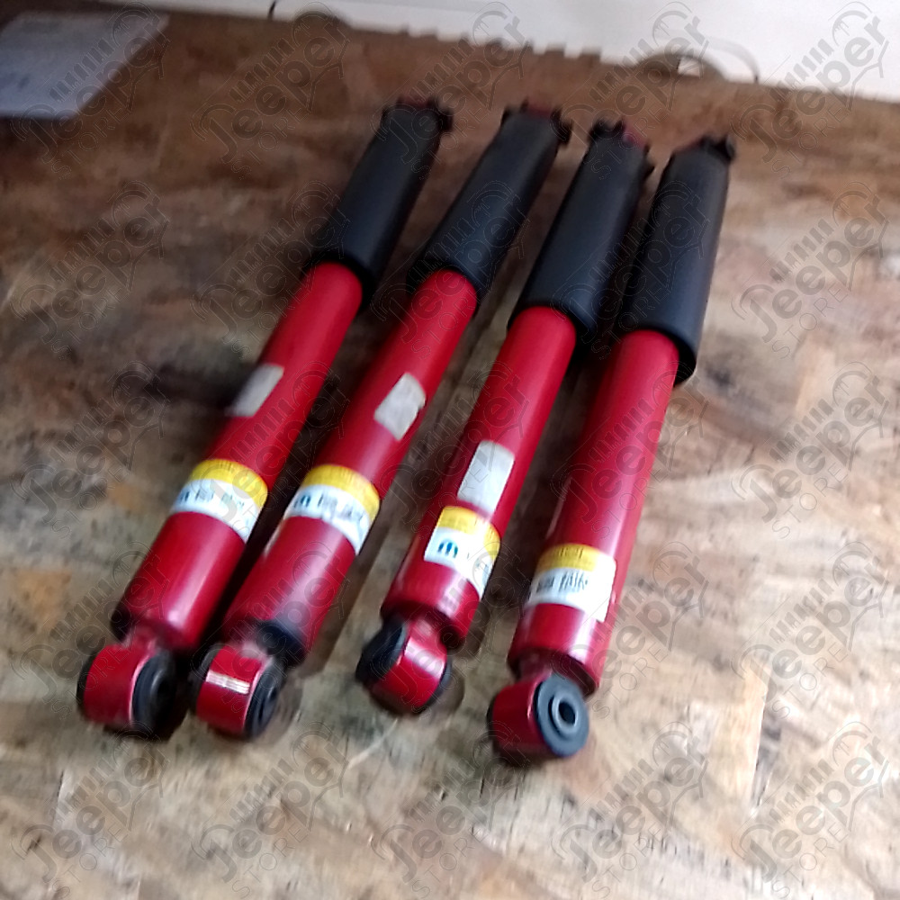 Occasion : Lot de 4 amortisseurs (2 avants + 2 arrières) d'origine pour Jeep Wrangler JL