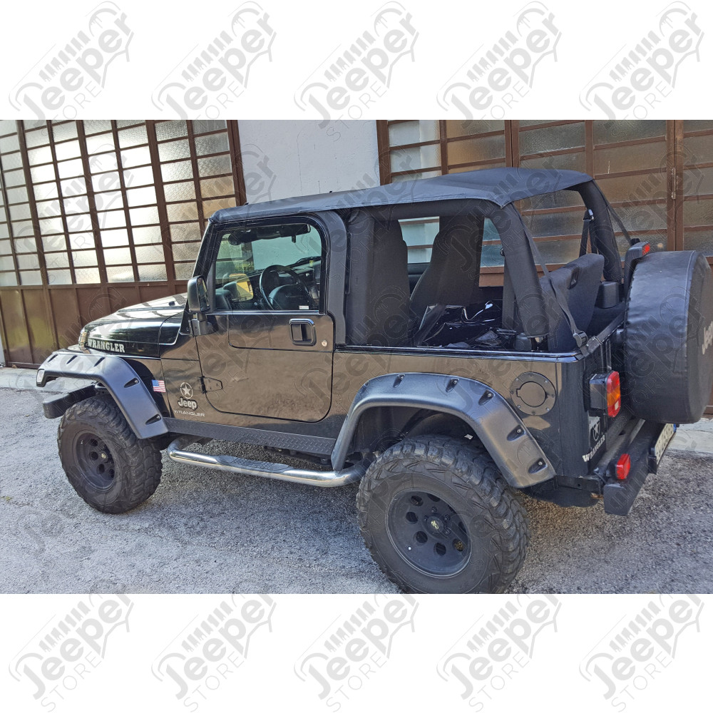 Bâche Top SUNTOP (Partie 1/2) - couleur Black Diamond - Jeep Wrangler TJ - TJTTBK2