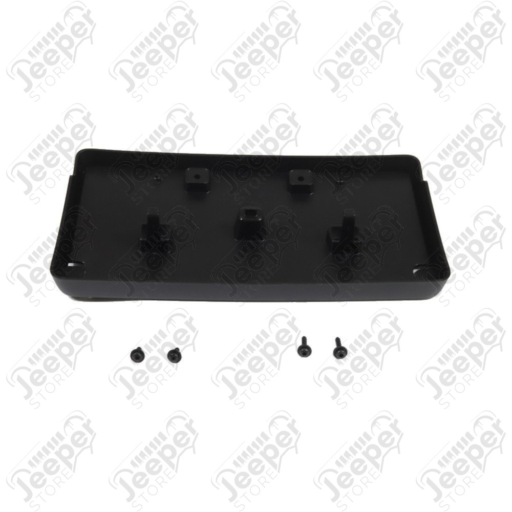 Support de plaque d'immatriculation avant (format USA) Jeep Grand Cherokee WL - 0873.70 / 68469475AA / 68469475