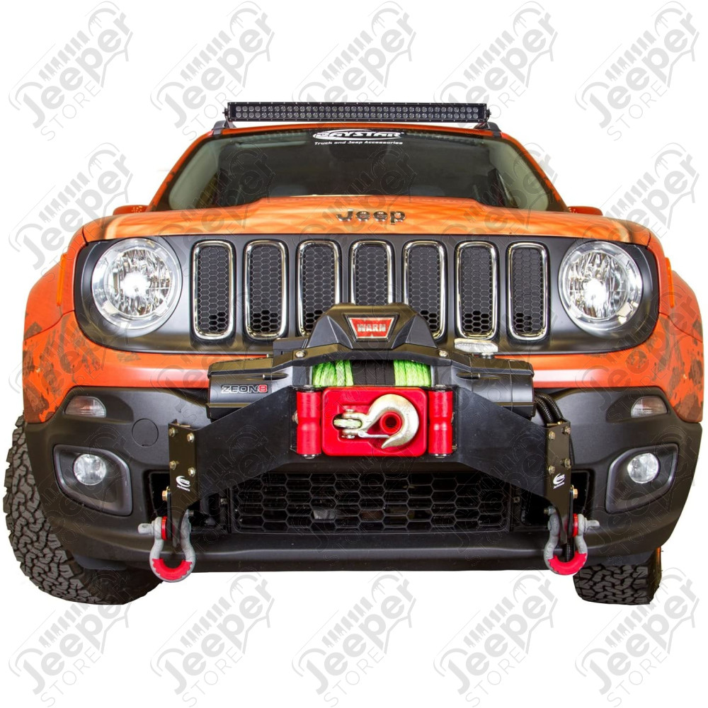 Support de treuil avant pour Jeep Renegade BU (modèle Trailhawk)